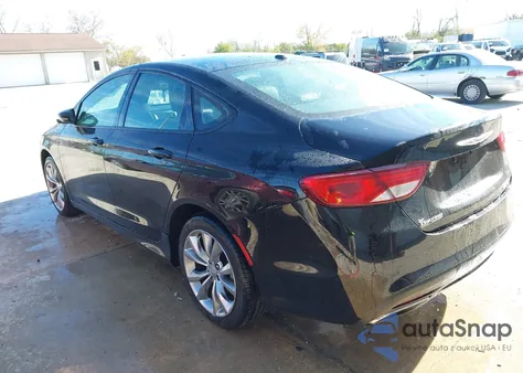 2015 Chrysler 200 S from USA, damaged, VIN 1C3CCCBG7FN635815